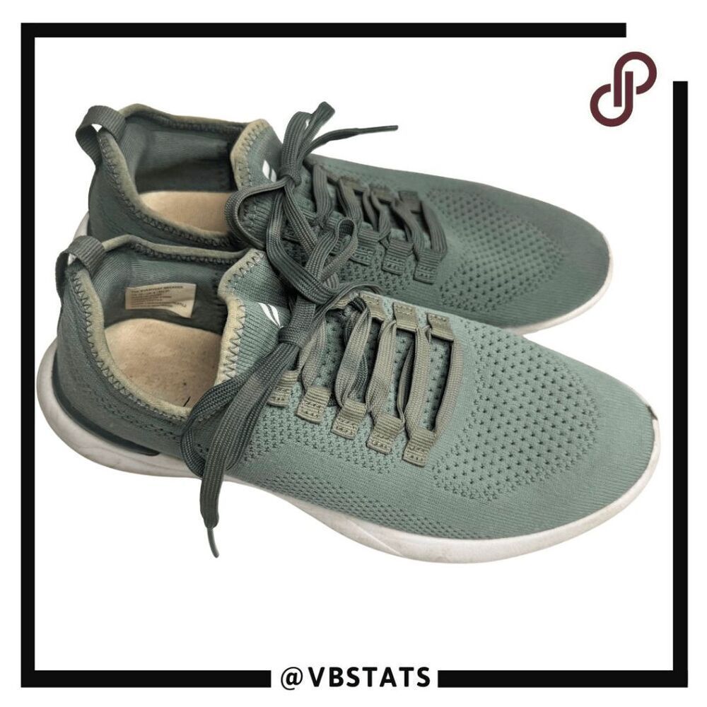 Fabletics Women's The‎ Everyday Sneaker Shoes Green Size 10